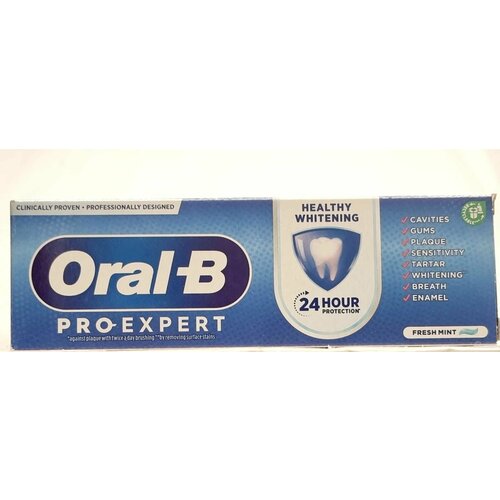 Зубная паста Oral-B Pro-Expert Healthy Whitening 75 мл (Из Финляндии)