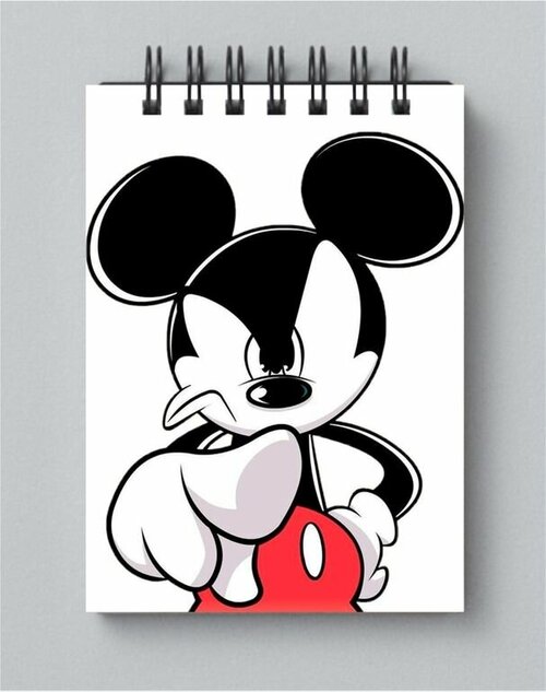 Блокнот Mickey Mouse, Микки Маус №11, Размер А5: 15 на 21 см