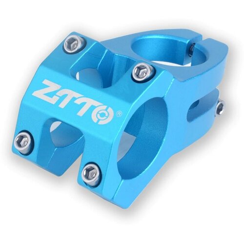 Вынос руля, длина 45 мм подъем (0°), диаметр 31,8, синий