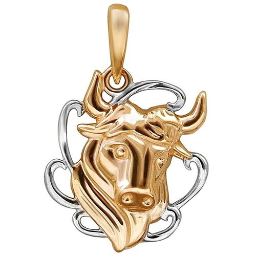 фото Эстет подвеска из красного золота 01д0110705р