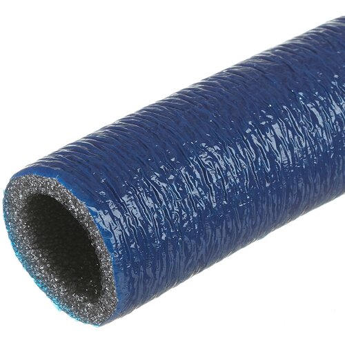 Теплоизоляция для труб Стенофлекс ПЭ 22х6х1000 мм синяя (упаковка 10 шт.) утеплитель жгутовый стенофлекс d 40 мм 3 м