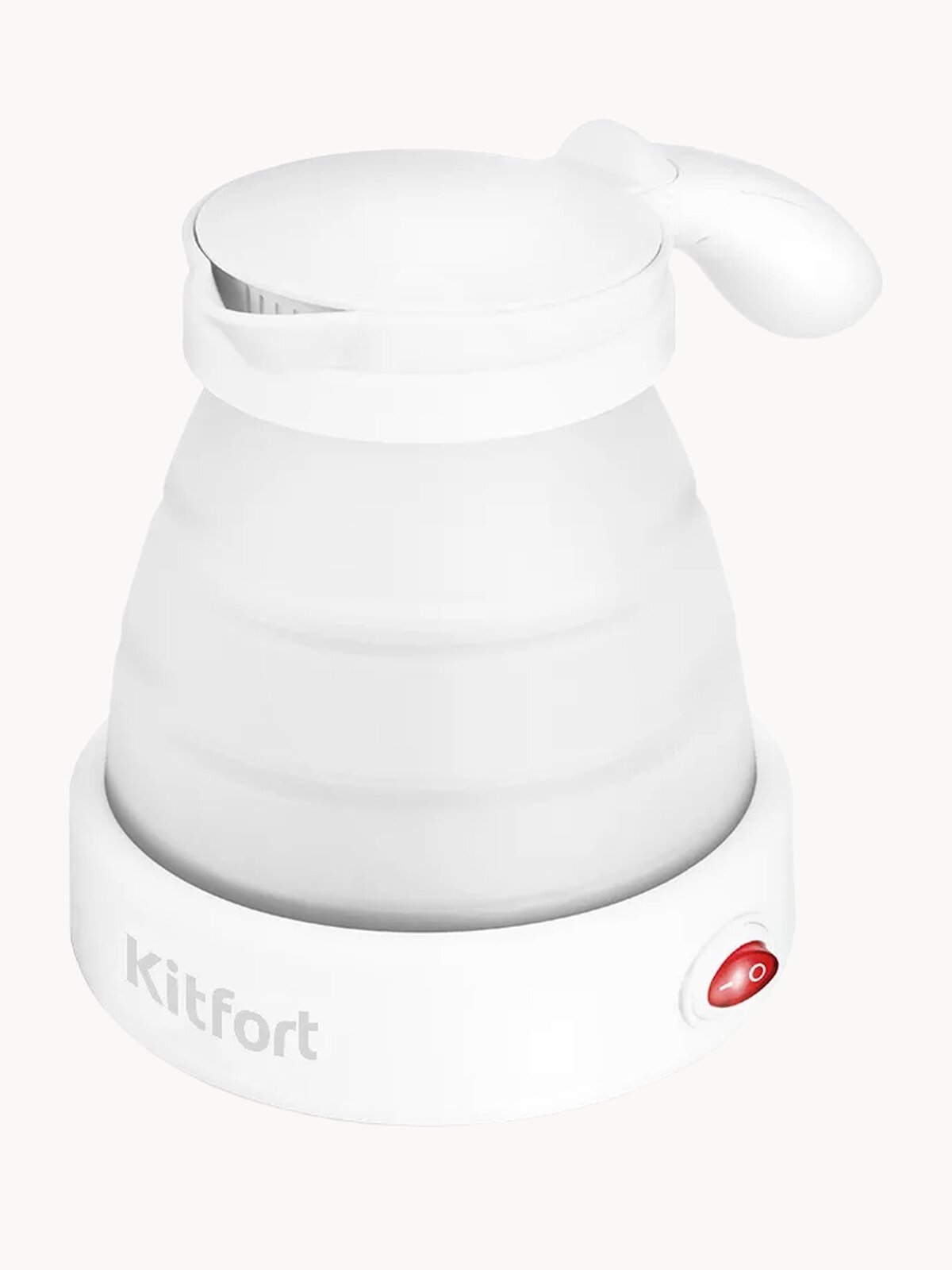 Чайник складной дорожный Kitfort КТ-667-1 белый