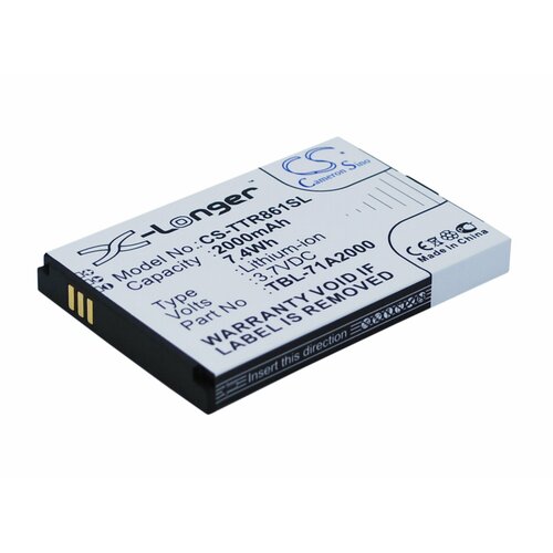 Аккумулятор для TP-Link TBL-71A2000, M7300, TL-TR861, TP-Link роутеров и модемов - CS-TTR861SL от компании Cameron Sino