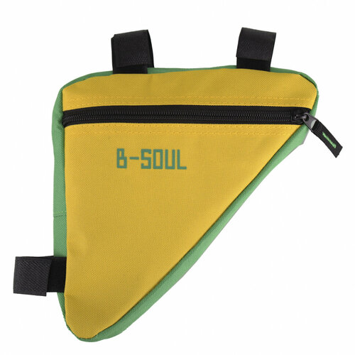 фото Сумка под раму bicycle soul bg (желто-зеленый 0.7l)