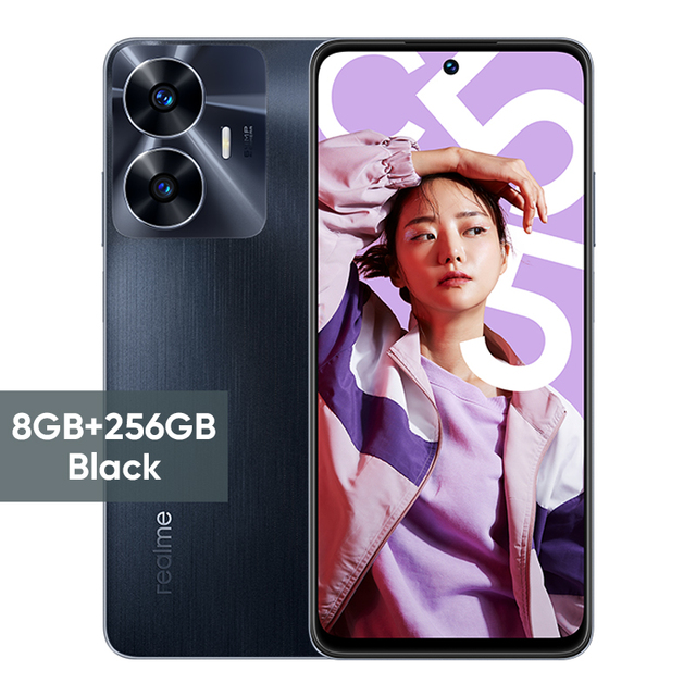 Смартфон realme C55 8/256 ГБ RU, Dual nano SIM, rainy night