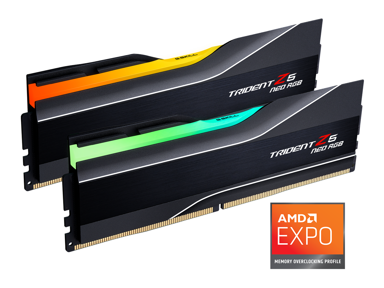 Оперативная память G.SKILL Trident Z5 Neo RGB Series 64GB DDR5 6000 (PC5 48000) DIMM 288 pin 64 ГБ (32 ГБ 2 шт.) 1.40 В F5-6000J3040G32GX2-TZ5NR