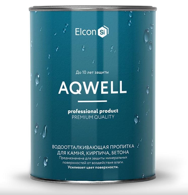 Гидрофобизатор эффект Мокрого камня ELCON Aqwell 0,9 л