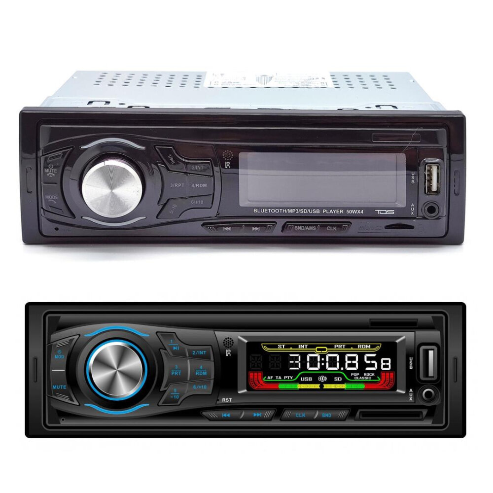Автомагнитола TDS TS-05 / Bluetooth, MP3, FM, AM / 50W x 4