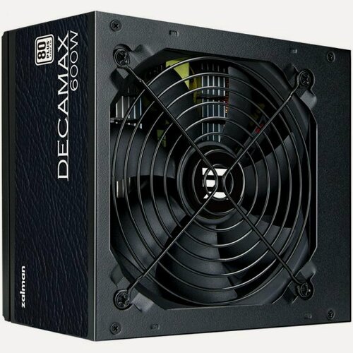 Изображение товара Блок питания Zalman Decamax, 600W, 80+ Standart (ZM600-LX3)