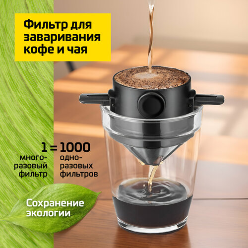 Многоразовый фильтр для кофе и чая