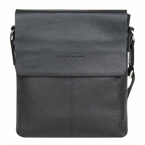 Сумка планшет Franchesco Mariscotti фактура рельефная зернистая матовая коричневый 11900₽