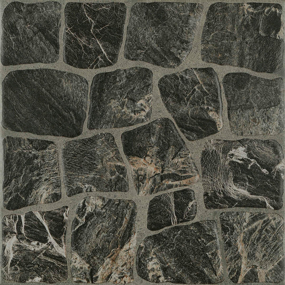 фото Керамогранит Cersanit Vilio темно-серый рельеф 298х298х8 мм (13 шт.=1,154 кв. м)