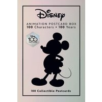 Disney "The Disney Animation Postcard Box: 100 Collectible Postcards"