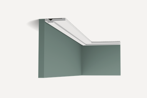 Изображение товара Карниз потолочный 70x13 мм плинтус под покраску Перфект CX161-2 метра дюрополимер