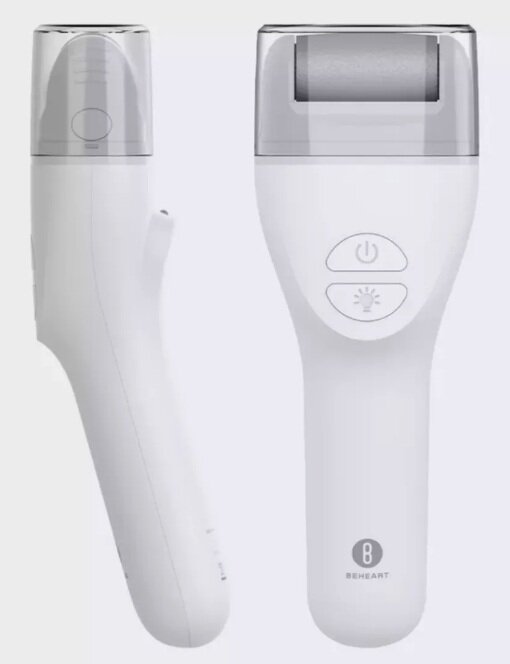 Электрическая роликовая пилка для ног BEHEART M20 White