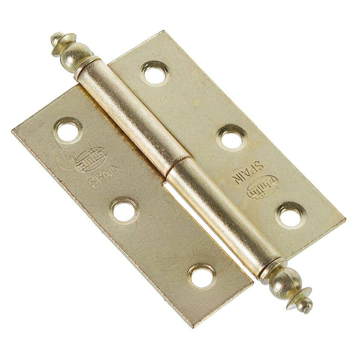 Петля мебельная левая Amig 541-60 (127) 60х41 мм золото комплект 2 шт.