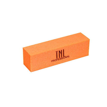 Баф для ногтей оранжевый, TNL