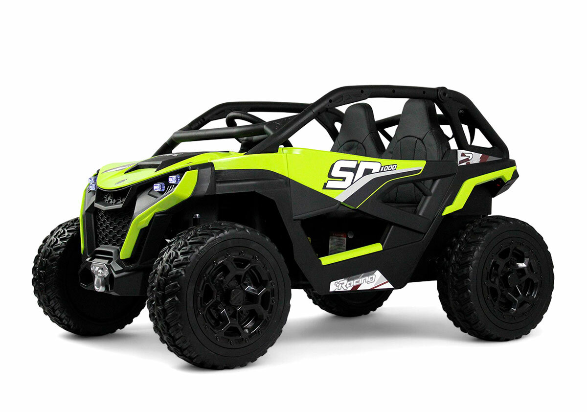 Детский электромобиль RiverToys C777CC Зелёный