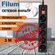 Сетевой фильтр Filum, комплект 5 шт, удлинитель, 3 метра, 5 розет...