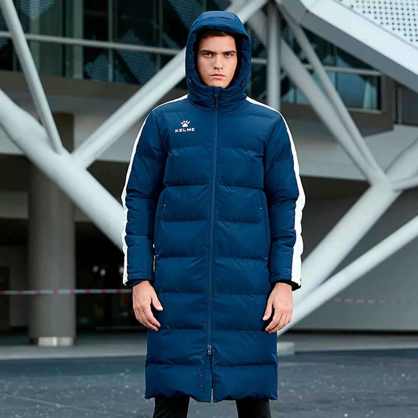 Пуховик Kelme New Lince Long Padded Jacket