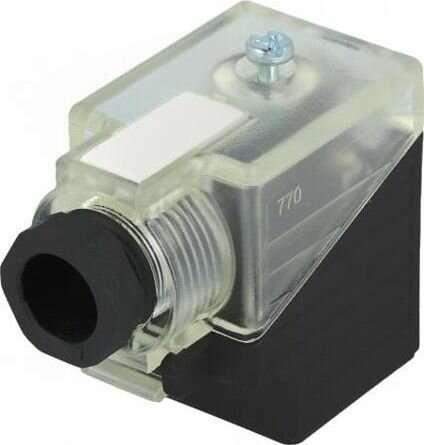 Разъем MURR ELEKTRONIK 7000-29021-0000000 соленоидный вилка формат А 18мм "мама" PIN 3 24В 2+PE, 1шт