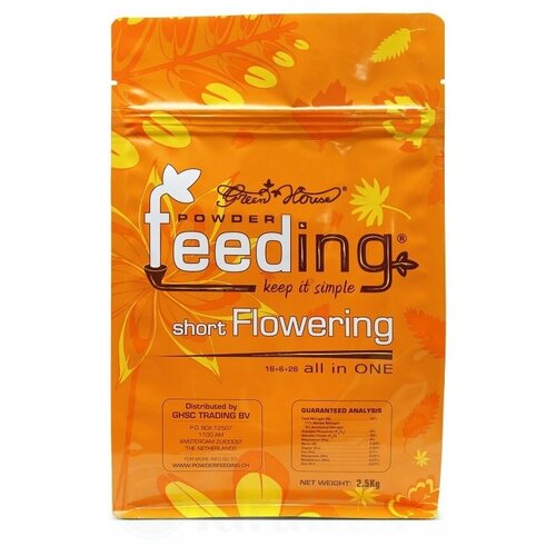 Удобрение Powder Feeding Short Flowering 2.5 кг