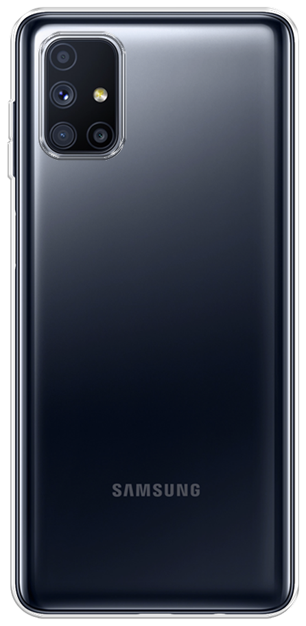 Чехол на Samsung Galaxy M51 / Самсунг Галакси М51 прозрачный