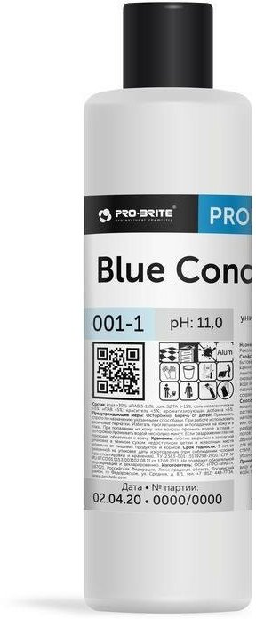 Средство моющее универсальное blue concentrate Pro-Brite — фото 3