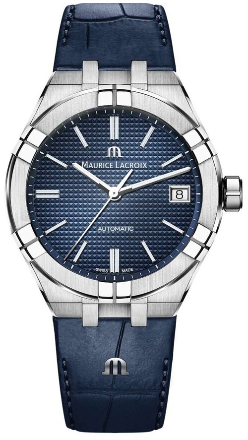 Наручные часы Maurice Lacroix AI6007-SS001-430-1, синий, серебряный