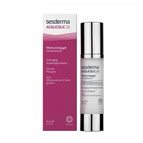 Sesderma Acglicolic 20 Moisturizing Gel / Гель увлажняющий с гликолевой кислотой, 50 мл