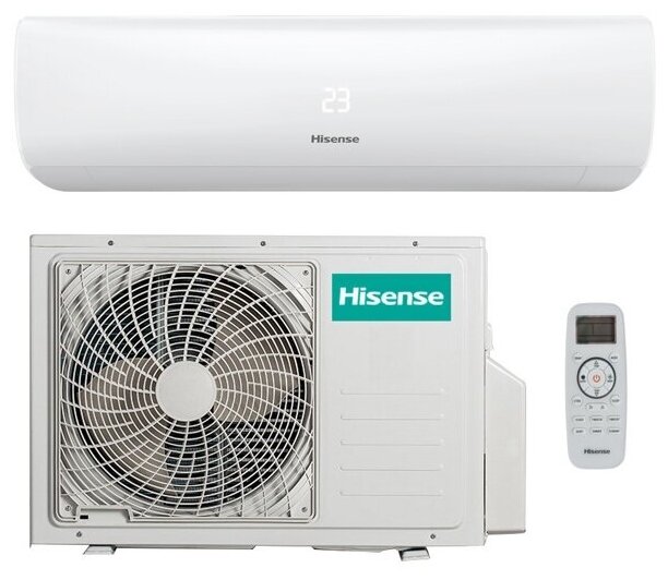 Сплит-система инверторная Hisense AS-07UW4RYRKB00 ZOOM DC Inverter 2023