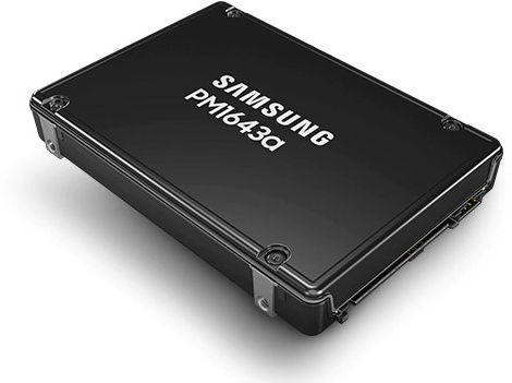 Твердотельный накопитель SSD Samsung Enterprise 2.5"(SFF), PM1643a, 800GB, SAS, 12Gb/s, R2100/W1000Mb/s, IOPS(R4K) 380K/40K, MTBF 2M, 3DWPD/5Y, OEM