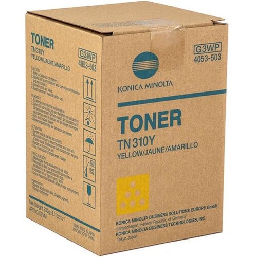 Тонер Konica-Minolta bizhub C350/351/450 TN-310Y yellow (230г) ELP Imaging® тонер konica minolta bizhub c350 351 450 tn 310y yellow 230г elp imaging®