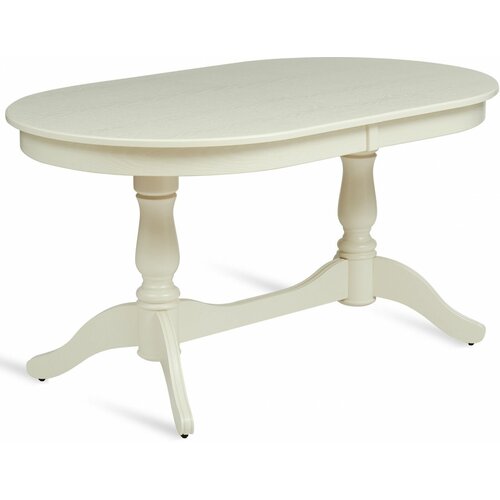 Стол кухонный деревянный раздвижной Барэнт 150(190)х90 Cлоновая кость