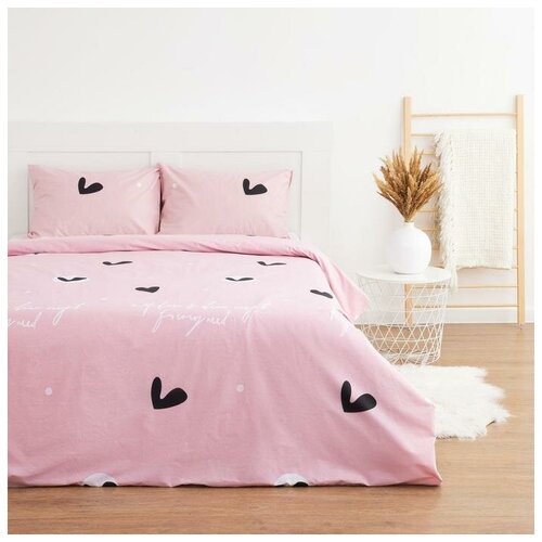 фото Постельное бельё 2 сп этель романтика пододеяльник 180х217 см+наволочка 50х70 см-2 шт 5437608 .