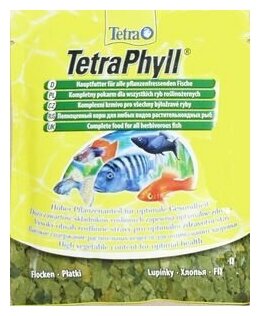 TetraPhyll Sachet Корм для всех видов травоядных рыб 12гр*20 (хлопья)