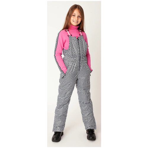 фото Полукомбинезон gulliver 22009gjc6701 размер 164, черный