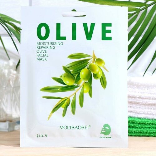 Маска тканевая для лица Olive(2 шт.)