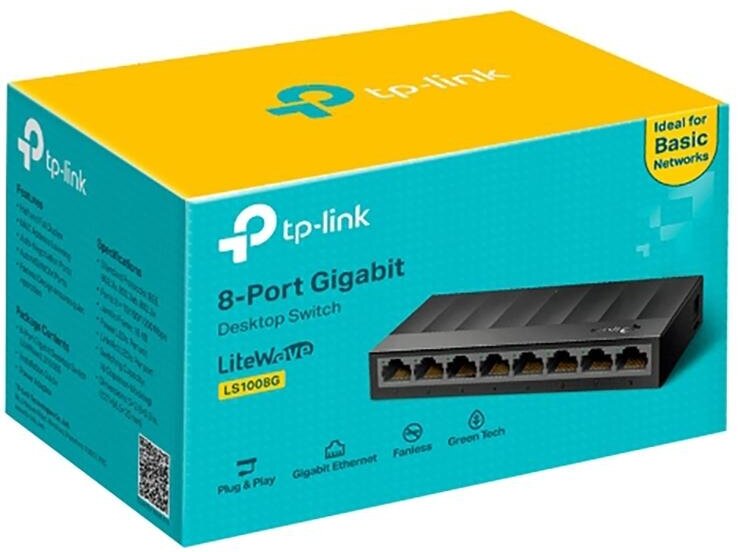 Коммутатор TP-Link LS1008G 8G неуправляемый