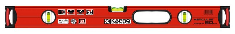 Уровень брусковый 3 глаз. Kapro 986-41-60P