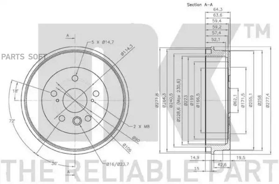 NK 254518   TOYOTA RAV4 I/II 94-05