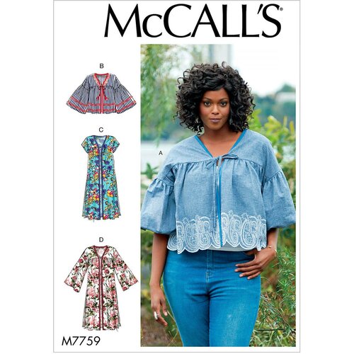 Выкройка McCall's №7759 Жакет