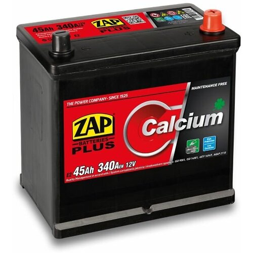Аккумулятор автомобильный ZAP Calcium Plus 6ст-45 (1) пр. пол. B24
