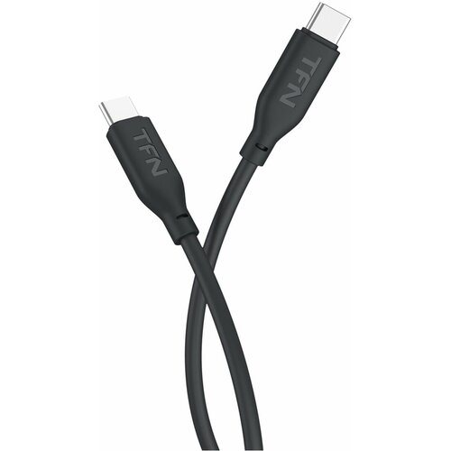 Кабель USB Type-C TFN TypeC-TypeC silicone 1.2m black TFN-C-SIL-CC1M-BK кабель usb type c tfn typec typec silicone 1 2m mint tfn c sil cc1m mt