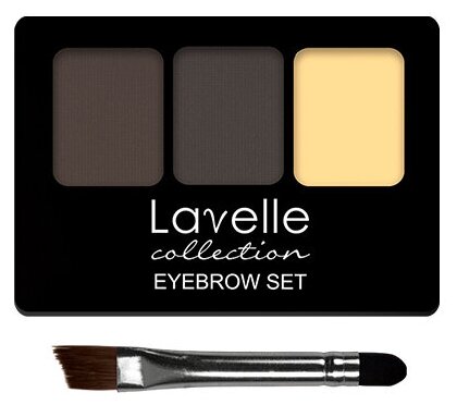 Lavelle Набор для бровей Eyebrow set с воском, 03