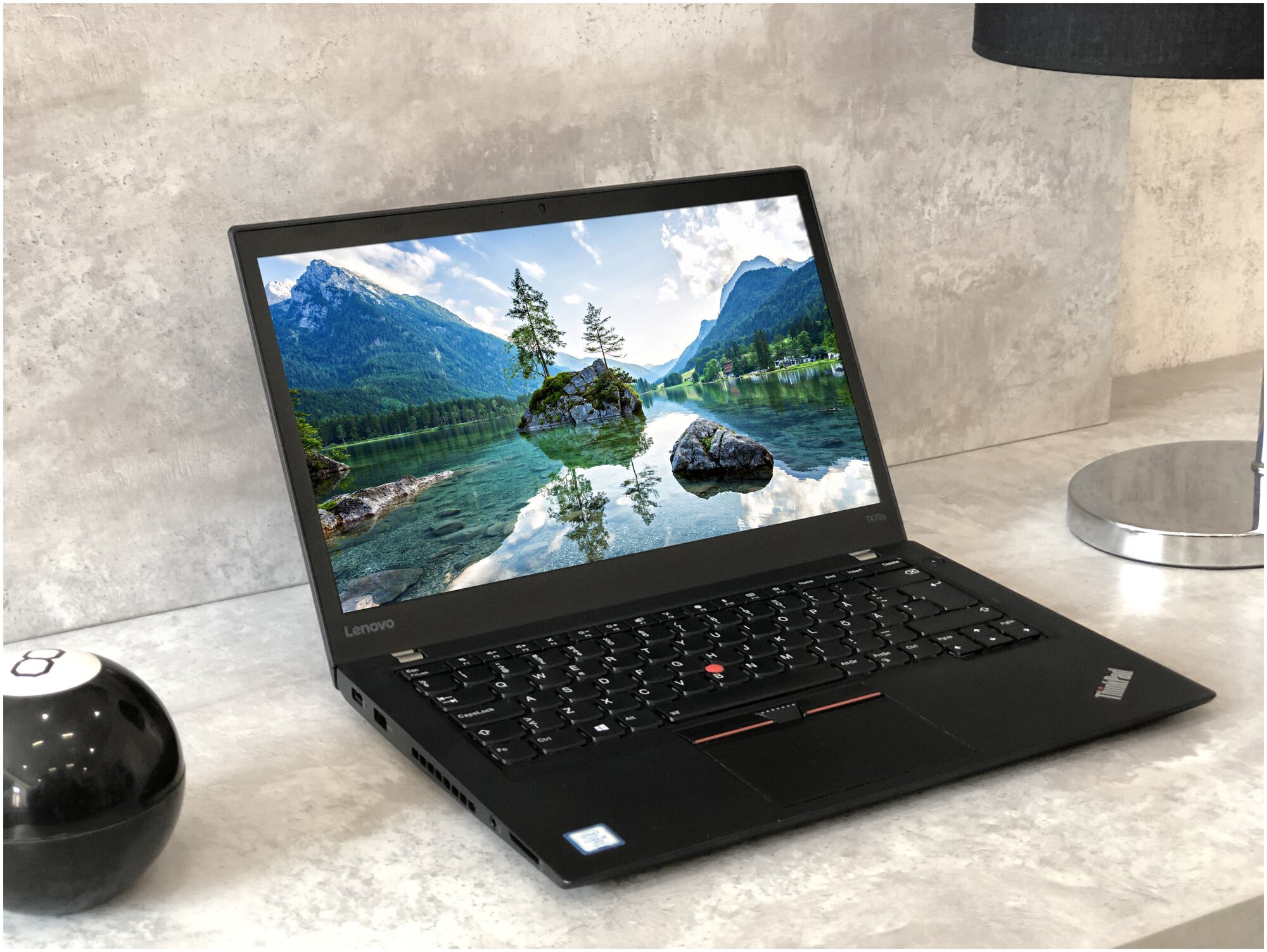 Ноутбук Lenovo ThinkPad T460s, Core i5-6300U, Память 8 ГБ, Диск 512 Гб SSD, Intel HD , Экран 14"