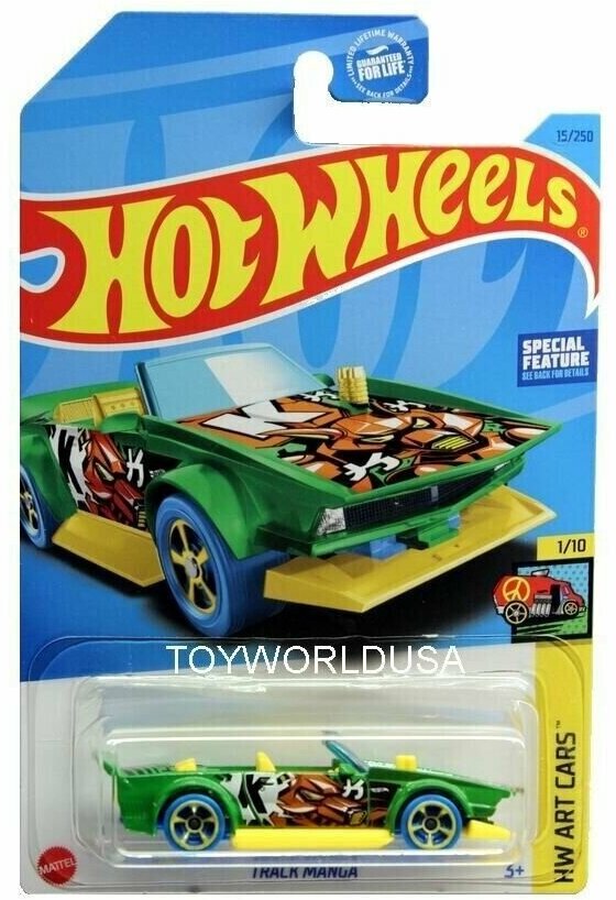 Машинка детская Hot Wheels коллекционная TRACK MANGA