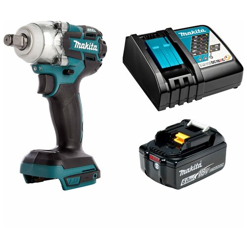 Гайковерт аккумуляторный 18В 280Нм - 12 Makita DTW285 Li-Ion 2x4Ач зу DTW285RME 4555000₽