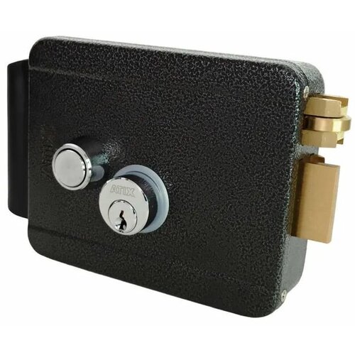 Электромеханический замок Atix AT-L-1EMG цвет серый 1950₽