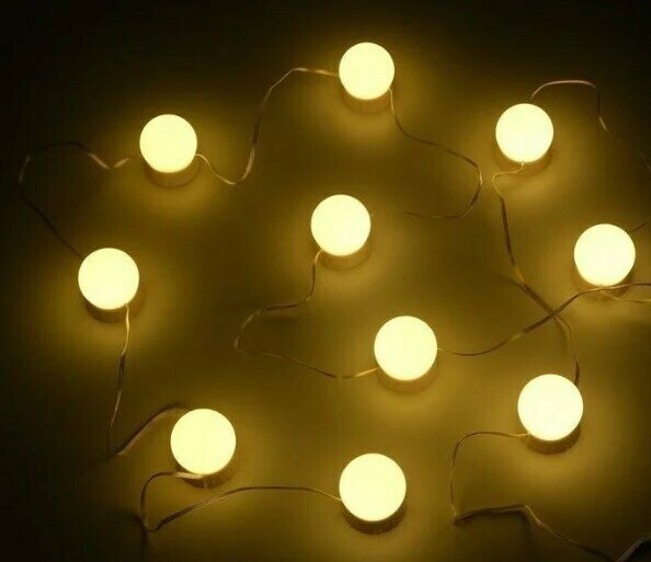 Светодиодные лампы для подсветки мебели, 10 штук / подсветка зеркала - фотография № 12